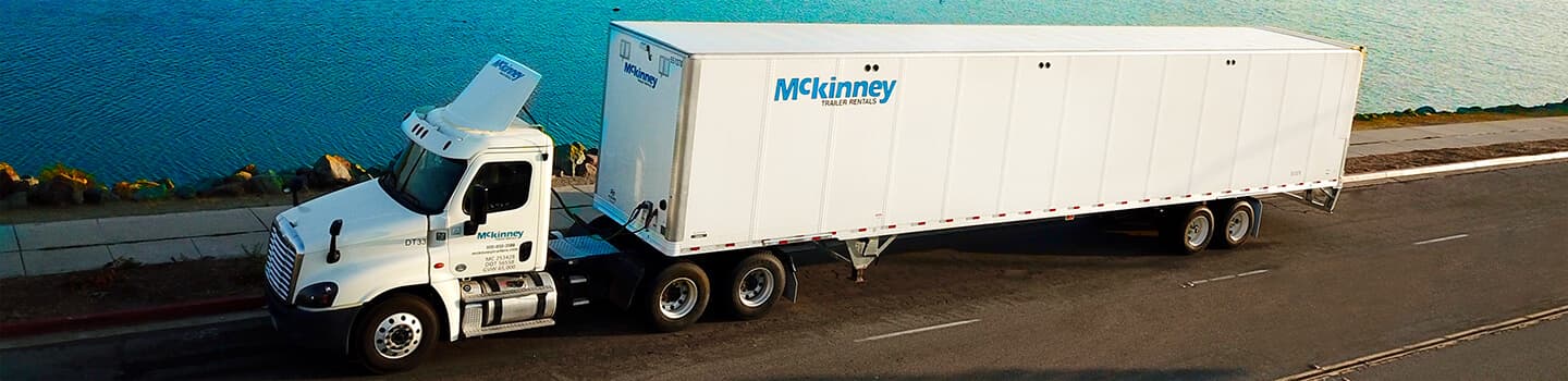 Mckinney truck on the road